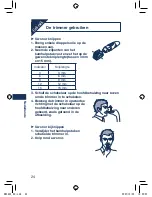 Preview for 24 page of Panasonic ER-2403 Operating Instructions Manual