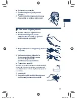 Preview for 55 page of Panasonic ER-2403 Operating Instructions Manual