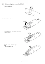 Preview for 6 page of Panasonic ER-2403 Service Manual