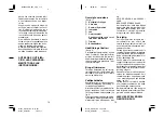 Preview for 8 page of Panasonic ER-407 Operating Instructions Manual