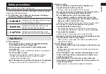 Preview for 7 page of Panasonic ER-CBL1 Operating Instructions Manual