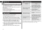 Preview for 10 page of Panasonic ER-CBL1 Operating Instructions Manual