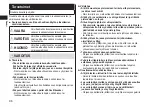 Preview for 96 page of Panasonic ER-CBL1 Operating Instructions Manual