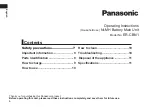 Предварительный просмотр 4 страницы Panasonic ER-CBN1 Operating Instructions Manual