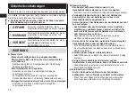 Preview for 16 page of Panasonic ER-CBN1 Operating Instructions Manual