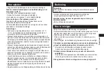 Preview for 47 page of Panasonic ER-CBN1 Operating Instructions Manual