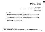 Preview for 85 page of Panasonic ER-CBN1 Operating Instructions Manual