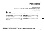 Предварительный просмотр 127 страницы Panasonic ER-CBN1 Operating Instructions Manual