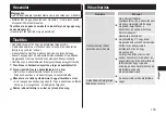 Preview for 133 page of Panasonic ER-CBN1 Operating Instructions Manual