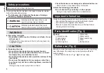 Preview for 6 page of Panasonic ER-CNT1 Operating Instructions Manual