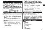 Preview for 11 page of Panasonic ER-CNT1 Operating Instructions Manual