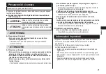 Preview for 21 page of Panasonic ER-CSF1 Operating Instructions Manual