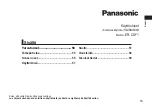 Preview for 55 page of Panasonic ER-CSF1 Operating Instructions Manual