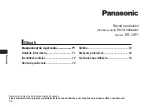 Preview for 70 page of Panasonic ER-CSF1 Operating Instructions Manual