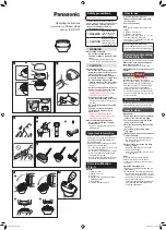 Panasonic ER-CSF1 Operating Instructions preview