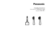 Preview for 1 page of Panasonic ER-CTB1 Operating Instructions Manual