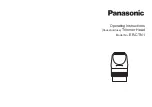 Panasonic ER-CTN1 Operating Instructions Manual preview