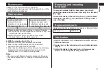 Preview for 9 page of Panasonic ER-CTN1 Operating Instructions Manual