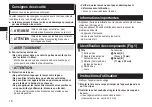 Preview for 18 page of Panasonic ER-CTN1 Operating Instructions Manual