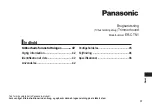 Preview for 41 page of Panasonic ER-CTN1 Operating Instructions Manual