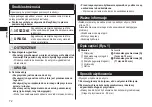 Preview for 72 page of Panasonic ER-CTN1 Operating Instructions Manual