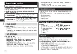 Preview for 78 page of Panasonic ER-CTN1 Operating Instructions Manual