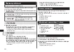 Preview for 90 page of Panasonic ER-CTN1 Operating Instructions Manual