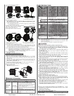 Preview for 2 page of Panasonic ER-F Series Instruction Manual