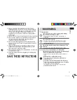 Preview for 5 page of Panasonic ER-GB370 Operating Instructions Manual