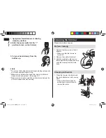 Preview for 12 page of Panasonic ER-GB370 Operating Instructions Manual