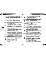 Preview for 20 page of Panasonic ER-GB370 Operating Instructions Manual