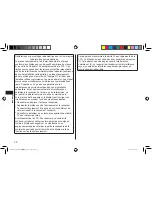 Preview for 30 page of Panasonic ER-GB370 Operating Instructions Manual