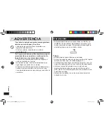 Preview for 36 page of Panasonic ER-GB370 Operating Instructions Manual