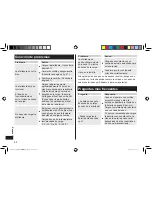 Preview for 42 page of Panasonic ER-GB370 Operating Instructions Manual