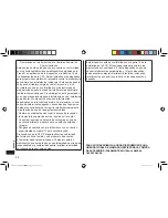 Preview for 44 page of Panasonic ER-GB370 Operating Instructions Manual