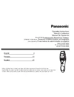 Preview for 1 page of Panasonic ER-GB40-S Operating Instructions Manual