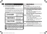 Preview for 6 page of Panasonic ER-GB43 Operating Instructions Manual