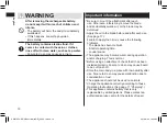 Preview for 10 page of Panasonic ER-GB43 Operating Instructions Manual