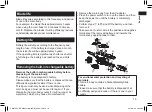 Preview for 19 page of Panasonic ER-GB43 Operating Instructions Manual