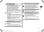 Preview for 25 page of Panasonic ER-GB43 Operating Instructions Manual