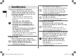 Preview for 26 page of Panasonic ER-GB43 Operating Instructions Manual