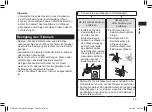 Preview for 35 page of Panasonic ER-GB43 Operating Instructions Manual