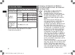 Preview for 40 page of Panasonic ER-GB43 Operating Instructions Manual