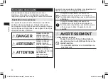 Preview for 46 page of Panasonic ER-GB43 Operating Instructions Manual