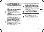 Preview for 47 page of Panasonic ER-GB43 Operating Instructions Manual