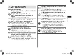 Preview for 49 page of Panasonic ER-GB43 Operating Instructions Manual