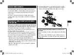 Preview for 81 page of Panasonic ER-GB43 Operating Instructions Manual