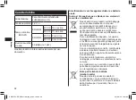 Preview for 82 page of Panasonic ER-GB43 Operating Instructions Manual