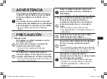 Preview for 89 page of Panasonic ER-GB43 Operating Instructions Manual