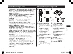 Preview for 91 page of Panasonic ER-GB43 Operating Instructions Manual